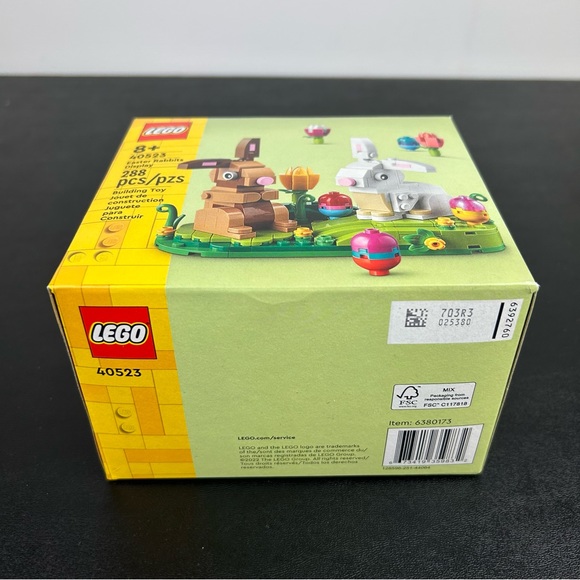 LEGO Easter Rabbits Display Building Set 40523 with 288 Pieces Sealed - Picture 4 of 9